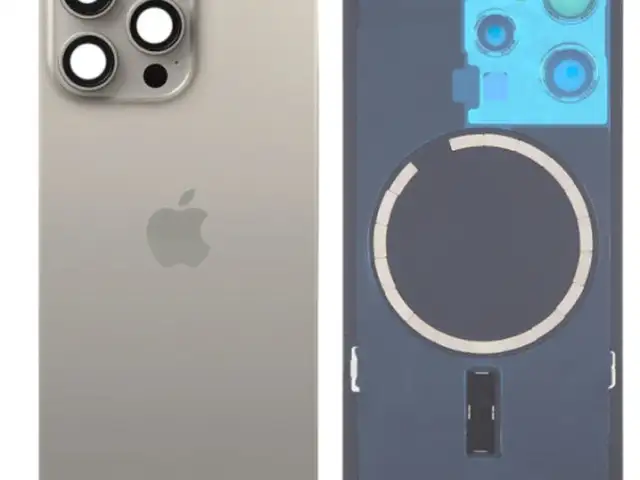 Back battery cover lens magsafe apple iphone 15 pro natural oem, Επαρχία Λεμεσού — Άγιος Αθανάσιος