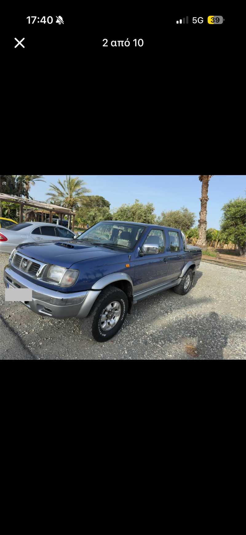2001 Nissan Navara 2,5L 2001 Cyprus