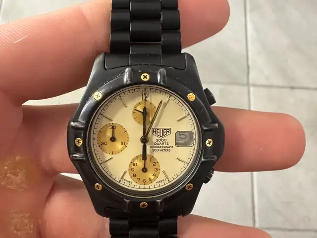 Vintage heuer 2000 quartz chronograph, Επαρχία Λάρνακας — Λάρνακα - Σκάλα