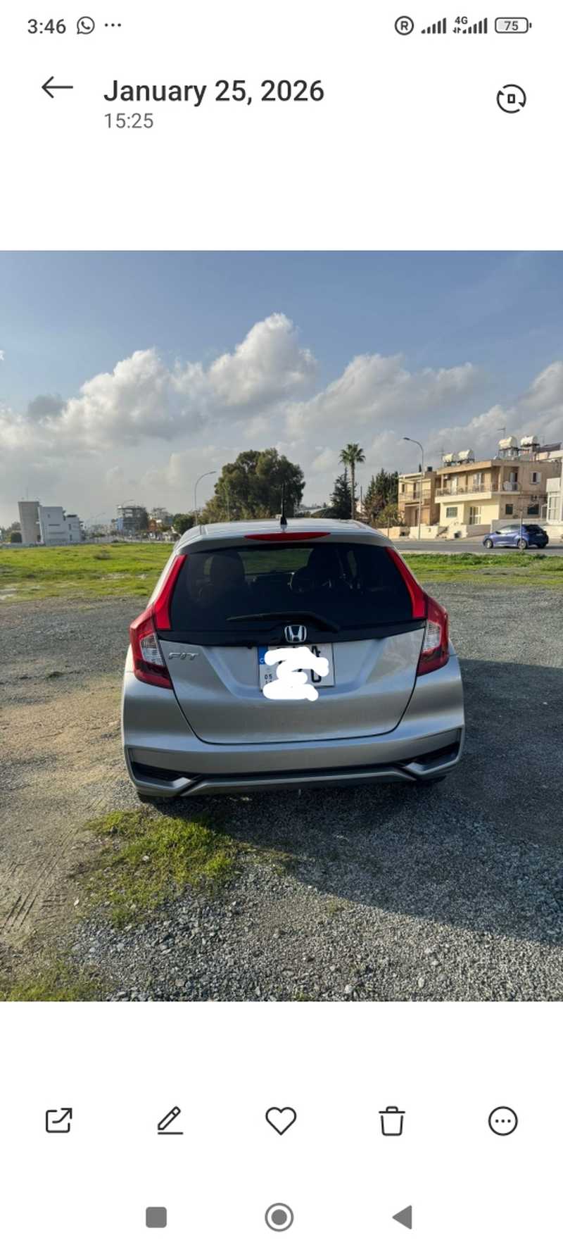 2019 Honda Fit 1,3L 2019 Cyprus
