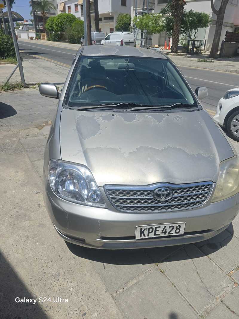 2002 Toyota Corolla Verso 1,6L 2002 Cyprus