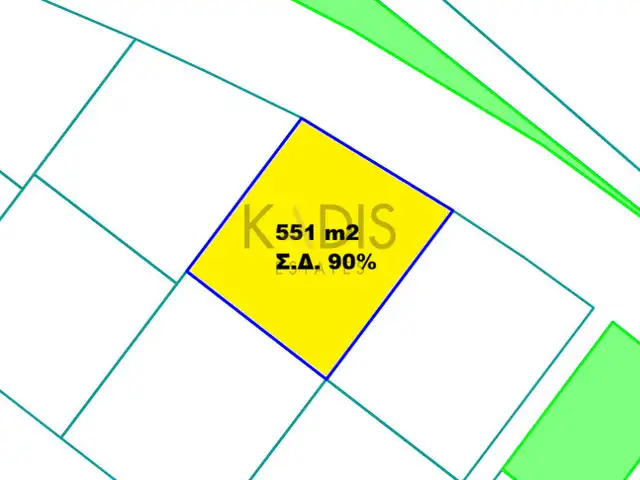 Residential Plot 551 m², Larnaca — Perivolia Larnakas