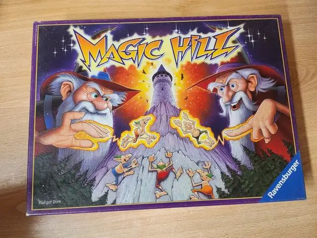 Vintage ravensburger 879376 - magic hill mountain - board game 2001 family game, Επαρχία Πάφου — Paphos - Άγιος Θεόδωρος