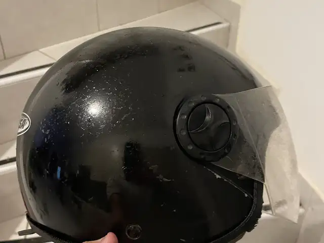 Black helmet, Larnaca — Larnaka - Finikoudes - 11