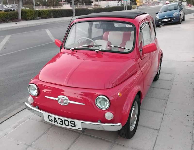 1972 Fiat 500 0,5L 1972 Cyprus
