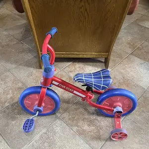 Five star kids 2-in-1 balance bike with pedals & training wheels worth 90, Επαρχία Λεμεσού — Άγιος Αθανάσιος