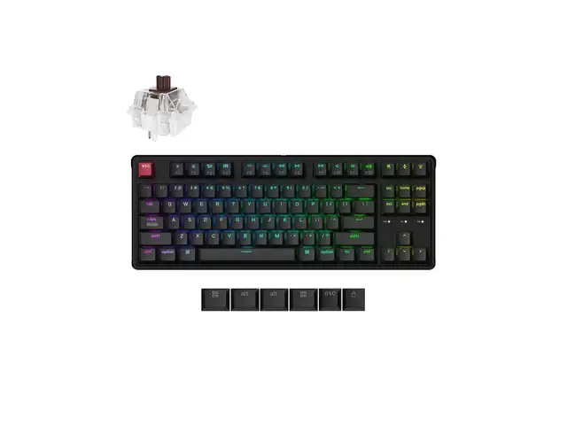 Keychron c3 pro c3px h3 qmk via super brown 8k 80 us rgb, Επαρχία Λευκωσίας — Λακατάμεια - Αγία Παρασκευή