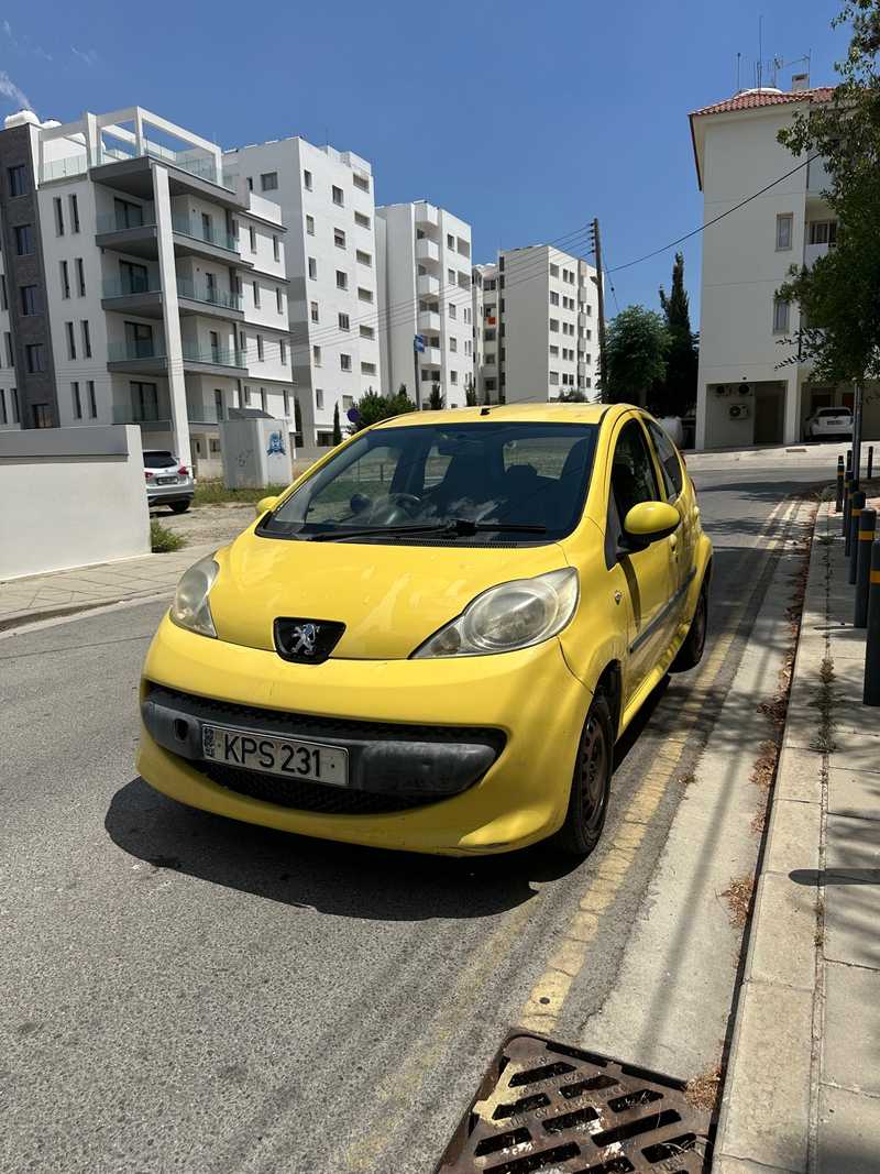 2007 Peugeot 107 1,0L 2007 Cyprus