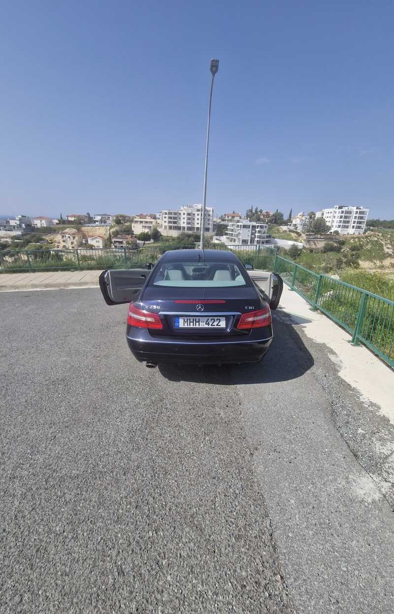2010 Mercedes-Benz E-Class 2,5L 2010 Cyprus